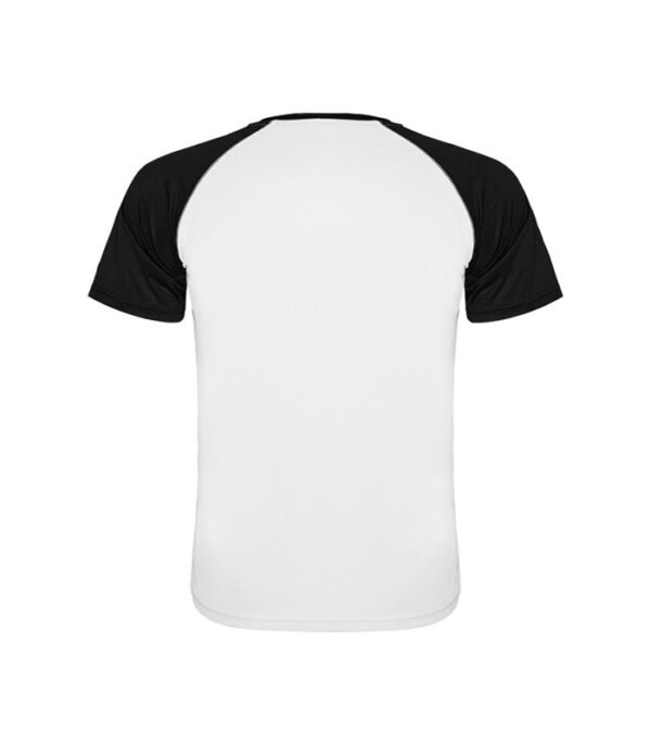 Indianapolis kortärmad unisex sport-T-shirt baksida