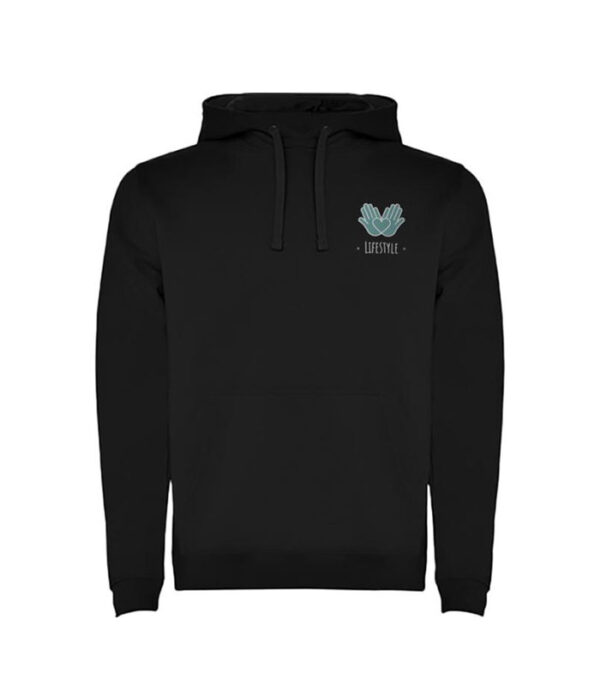 Urban hoodie med print