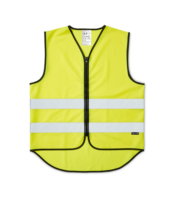 Varselväst zip fram